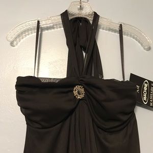 Women’s Black stretch dress size 16 NWT